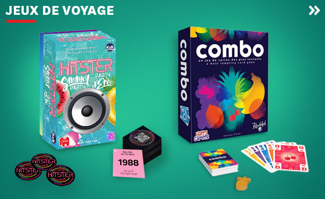 Jeux format de voyage